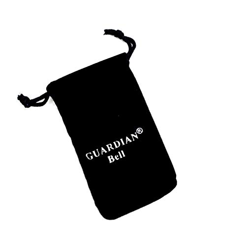 [Guardian Bell USA] MADE IN USA BILLET Bullet Biker Amulet Keychain Traffic Safety Bell Amulet; AMGB-158