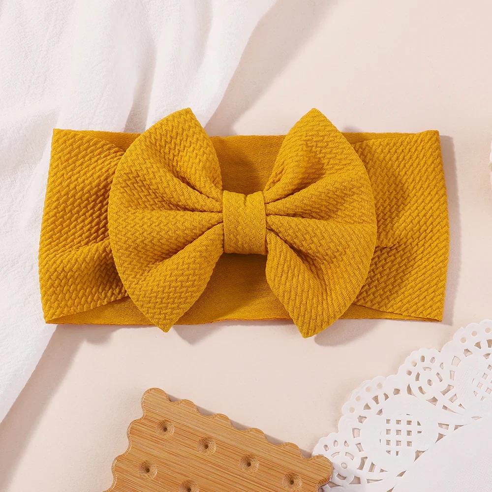 Soft Solid Baby Headbands Stretchy Soft Knot Baby Girl Head Wrap for Newborn Baby Girls Infant Toddlers Kids Hair Accessories