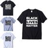 Elegante T-shirt Black Lives Matter Anti Racismo Para Unissexo Uso Casual E Conforto