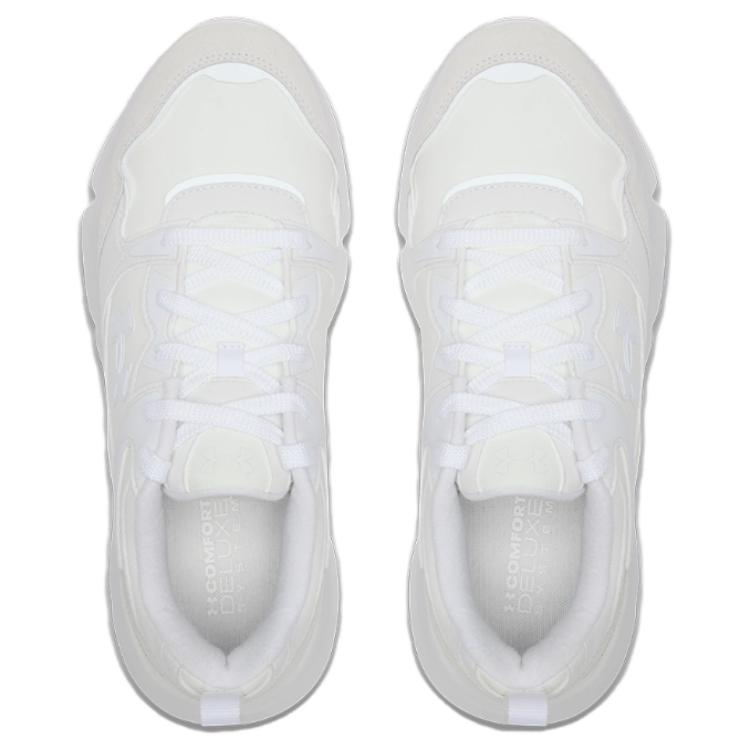 Under Armour Forge Runner Comfortable Durable Low-Top Casual Running Shoes Unisex Sneaker White 6003967-100