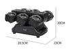 2025 Six-Head Pirate Ship Beam & Laser Magic Ball Stage Light for KTV