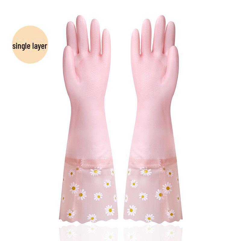 Mănuși de vase de uz casnic extinse: Mănuși de lucru impermeabile pentru curățenie