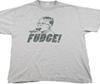 VTG Y2K 'A Christmas Story' "Oh, Fudge!" Ralphie Soap T-Shirt Grey XL Unisex T-Shirt