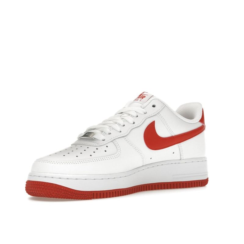 Nike Air Force 1 07 Hvit Drage Rød Herresneakers FJ4146-106