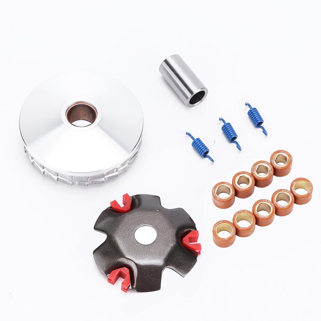 15PCS Racing Variator Kit for Chinese Scooter Moped ATV 4?Stroke GY6 50cc 80cc 100cc 139QMB 139QMA