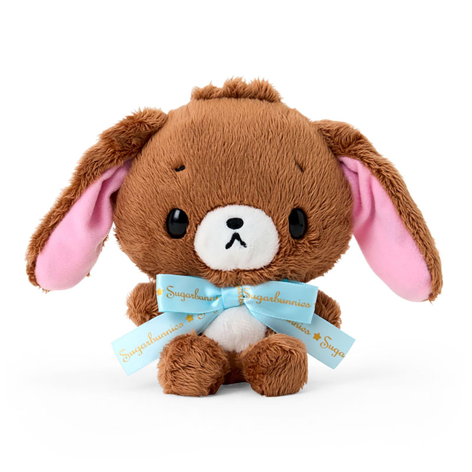 Sanrio Sugar Bunnies Plush Toy Black Rabbit Character Awards Second Round Logo Ribbon For Ages 3 and Up 748421