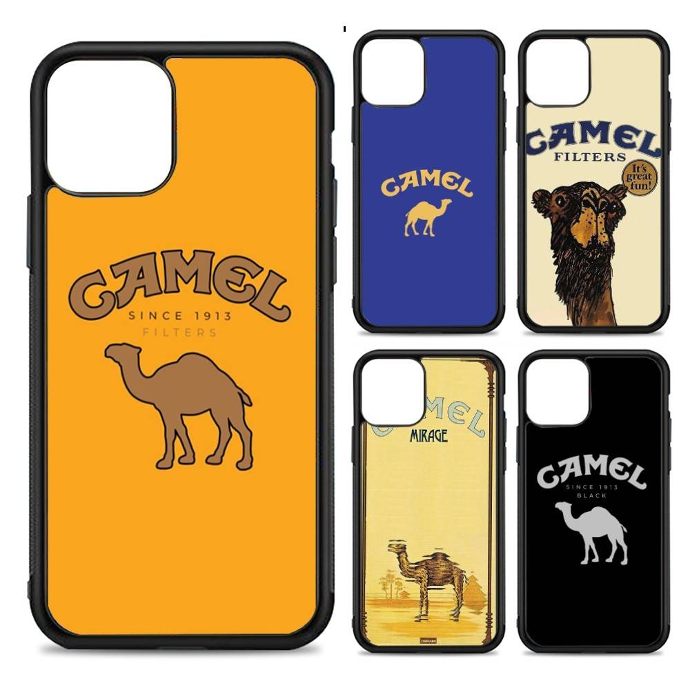 Vintage Camel Cigarettes For IPhone 17 16 15 14 13 12 11 Pro Max Plus Shockproof PC+TPU Phone Back Cover
