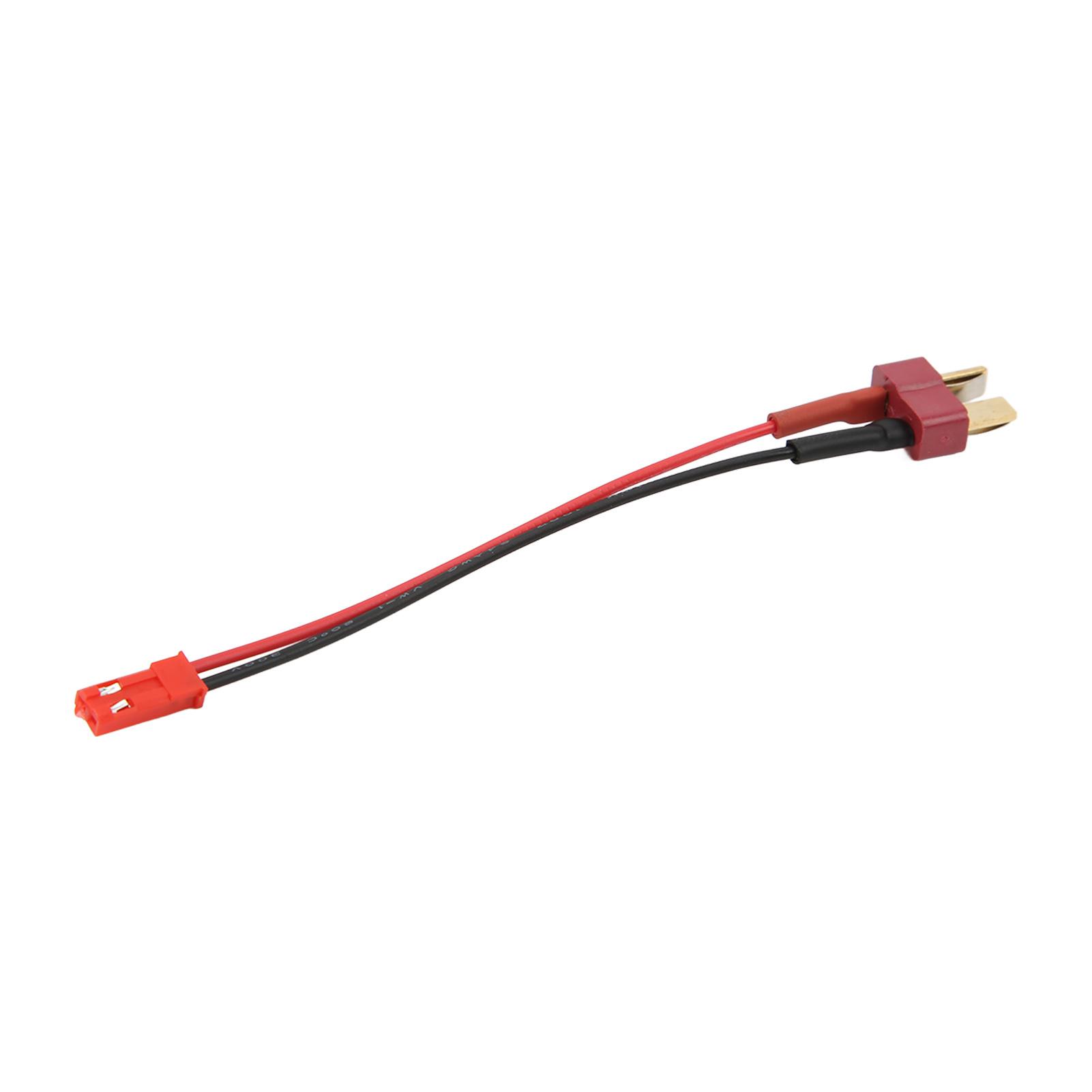 

T Plug Male To JST Female Soft Silicone Wire Power Adapter Cable for RC Airplane Models