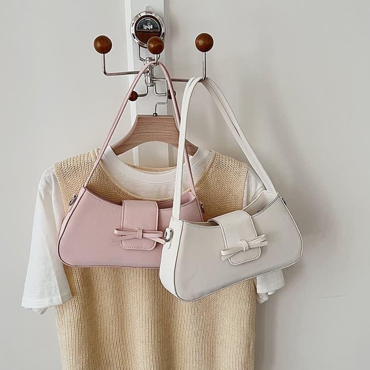 Bow decoration armpit bag women's one-shoulder crossbody bag