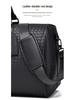 CateiKarrui Men's Large Capacity Business Travel Handbag