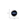 New 2026 Car Sticker 1/2PC Metal Car Badges Hooks Holder Hangers Organizer Accessories For Ford Focus 2 Mk3 F150 Ranger Explorer