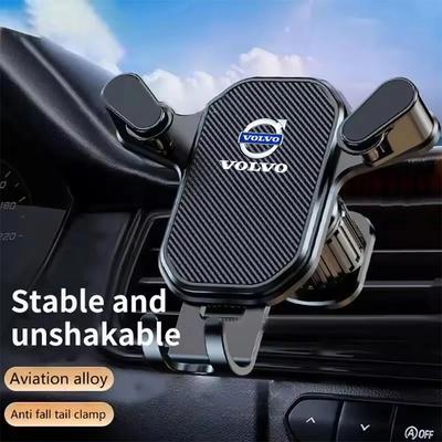 New Universal Car Bracket Gravity Auto Phone Holder For Volvo XC90 V90 V60 XC60 V40 S80 S60 S90 C40 XC40 V70 XC70 C30 Accessorie