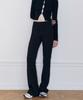 Lady Volume Flare Fit Pants (Black)