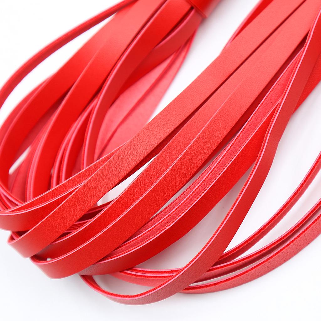 VaHppy Adult Sex Toys SM  Products Whip 63CM 90g PU Queen Tease Couple Flirting Spanking Tassel Tail Delicate Gourd Handle