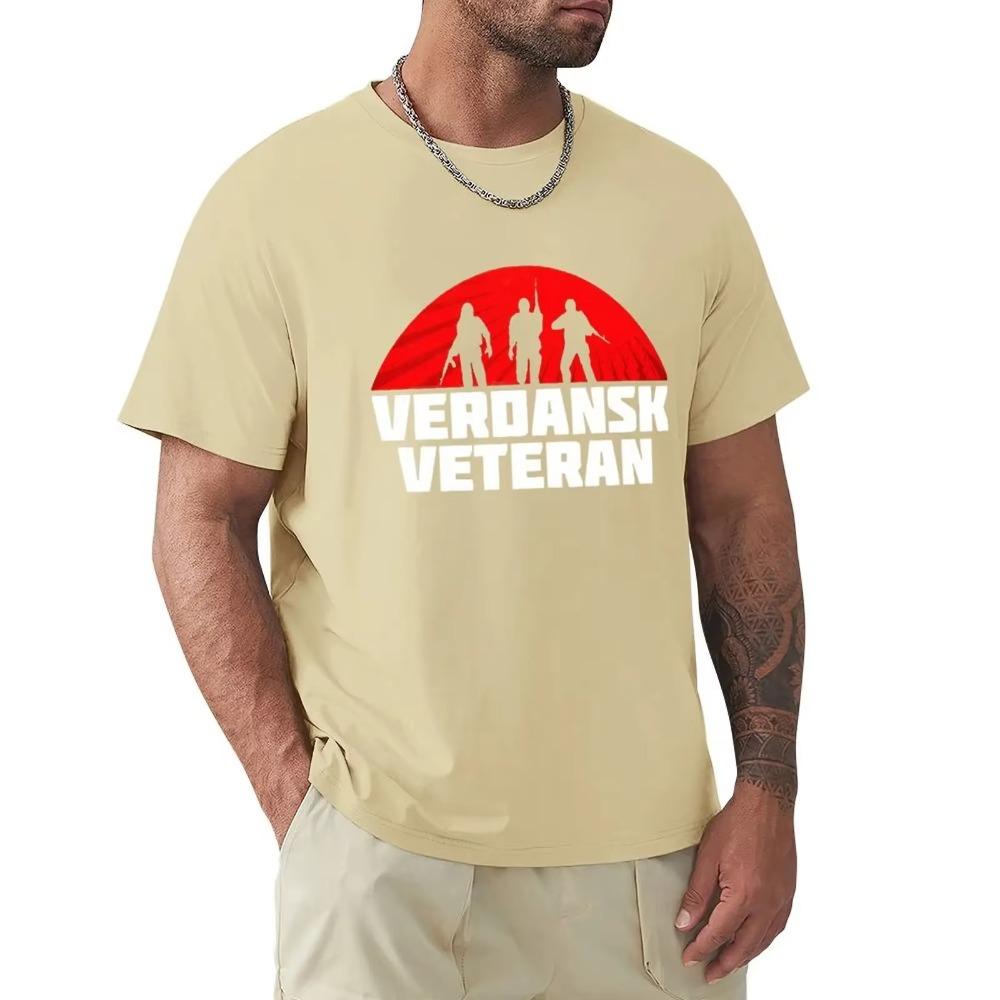 COD Warzone Game Verdansk Veteran T Shirts Cartoon Graphic TShirts Cool Short Sleeve Clothing Streetwear T-Shirts Tee Tops