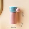 Bathroom Organizer Magnetic Toothbrush Cup Upside Down Fast Drain Toothbrush Holder For Hygienic Storage