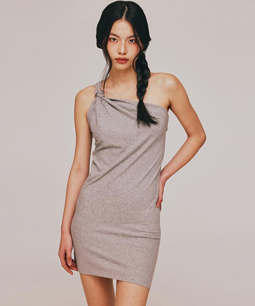TOPGIRL Tied One Shoulder Mini Dress_T516Ds500