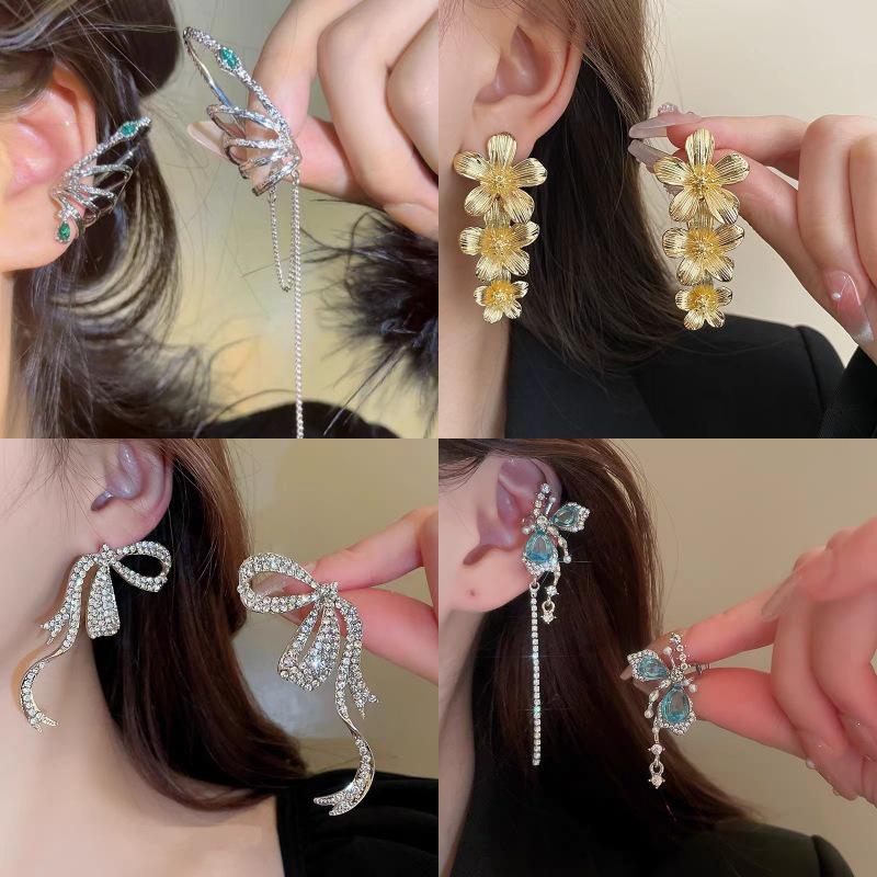 Chic European & American Tassel Earrings: Trendy, Long Dangle Design To Flatter Your Face - Versatile Statement Jewelry for Women