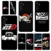 Initial D Car Soft TPU For Realme 13 12 11 10 9 Pro Plus GT3 GT2 C21 C25 C35 C53 C55 C67 Pro 5G Phone Case Cover Fundas Capa Bag