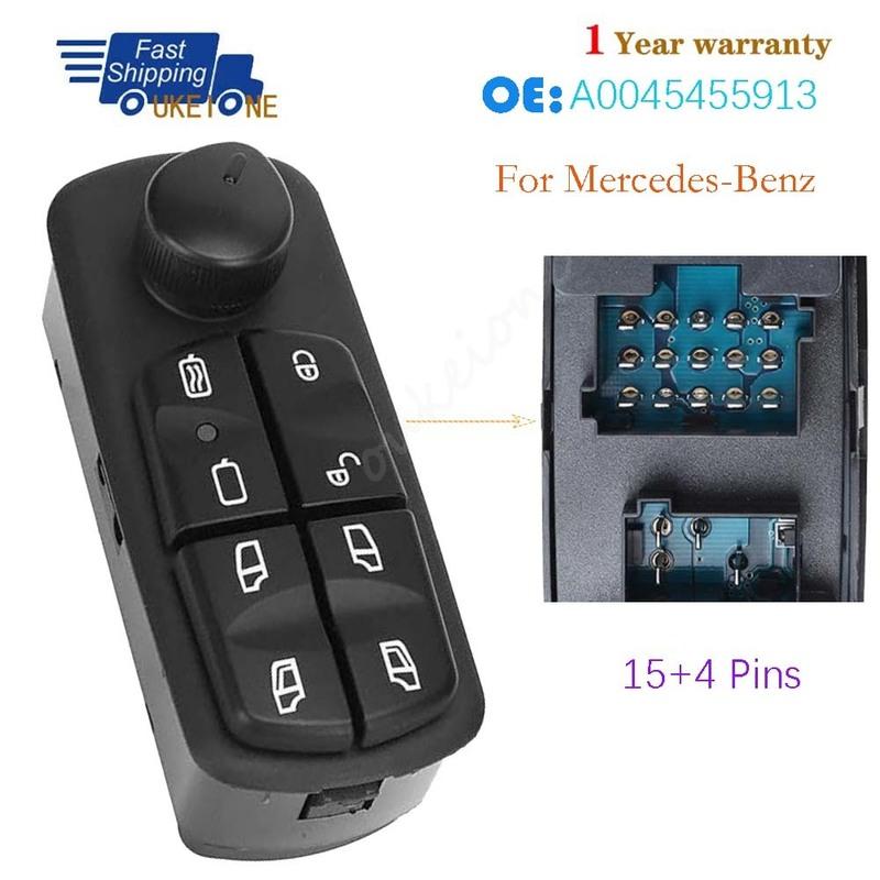 

A0045455913 For Mercedes-Benz ATEGO AXOR 1998-2013 Power Master Mirror Window Switch Lifter Control Button Parts Car Accessories