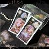 3Sheets Long Fireworks Flat PET Stickers Adhesive Diy Stick Labels Decorative Diary Album Scrapbooking Material