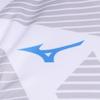 Practice Short Dynamotion Size S Tennis/Badminton Shirt, Sleeve, Moisture-Wicking, Quick-Drying, Fit, Unisex, White, (62JAB012)