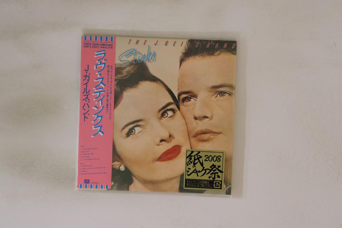 

CD J. GEILS BAND - Love Stinks TOCP70594 EMI AMERICA 2008 Japan Obi Rock Used