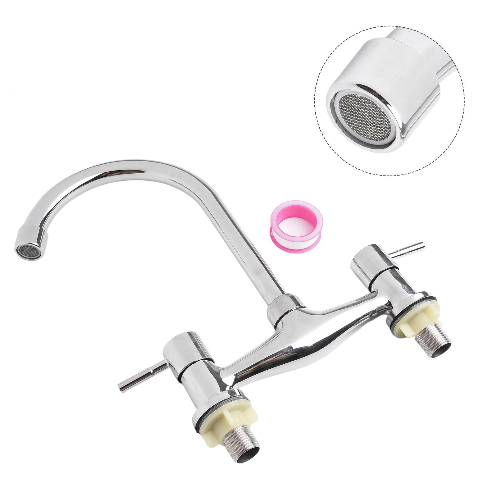 

Hot And Cold Mixing Faucet Hole Deck Applicable Pipe Diameter