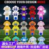 Uniforme de Futebol Manga Curta Uniforme de Futebol Americano Jogo Treinamento Uniforme da NFL Denver Broncos