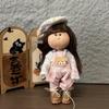 Mia Spanish 24cm Handmade BJD Waldorf Doll with DIY Replacement Clothes