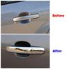 Set mit 8 Chrom-Türgriffabdeckungen für Ford Escape 13-19 Focus 12-18 C-Max 13-18