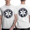 Emt Star Of Life Emergency Medical Unisex Tshirt Double Sided Oversized T Shirts Unisexs Round Neck Cotton Tees Short Summer Male