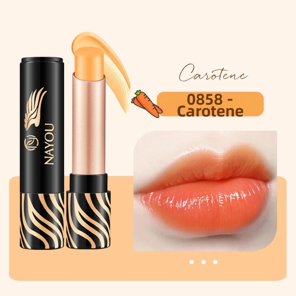 

Nourishing Ingredients Color Changing PH Sensitive NAYOU 0858 The carotenoid