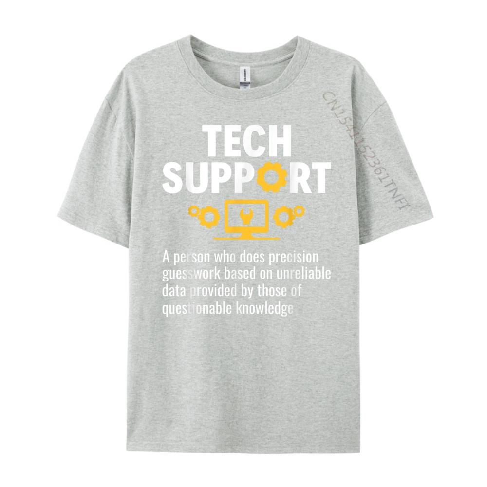 Lustige Tech-Support-Definition Sysadmin Tech-Support Nerd Kleidung Frühling Langarm-T-Shirt Herren Gothic-Stil