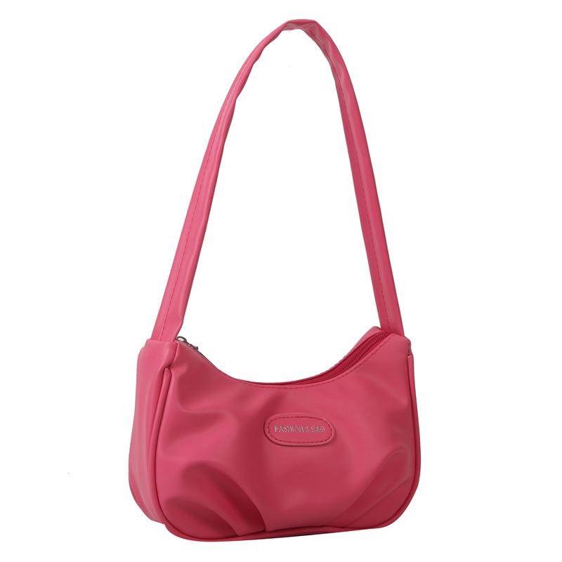 Underarm Bag Women's 2025 Spring and Summer Baguette Bag New Trendy Fashion Crescent Bag High-end Niche Versatile Shoulder Bag