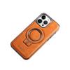 Magnetic Stand Phone Case IPhone 17 18 Pro Max Premium Leather Business Shockproof Cover Men