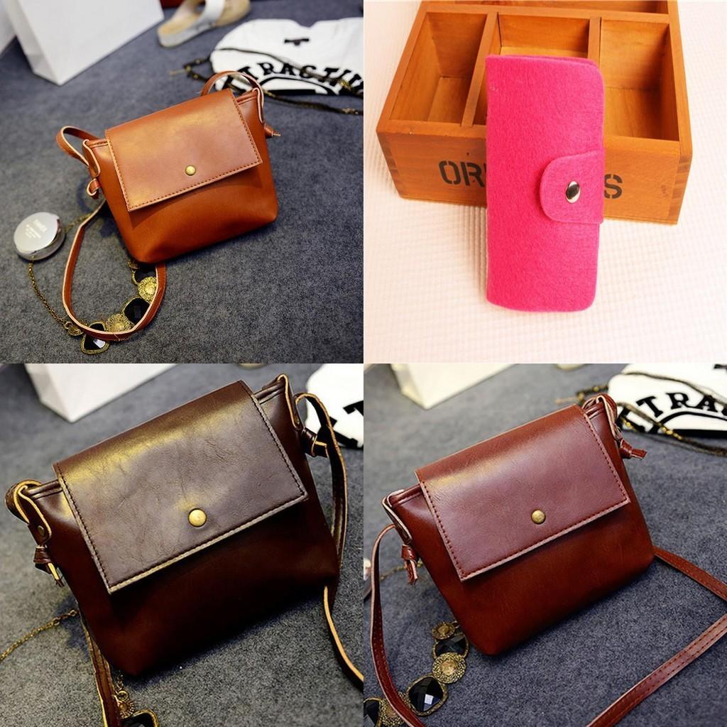 Women's Stylish Pu Leather Tote Shoulder Bag For Everyday Use In Wine Red