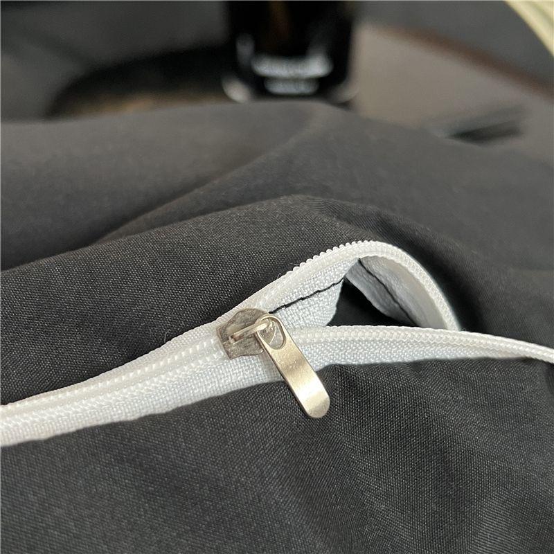 Cztery Pory Roku Uniwersalna Pościel Lekki Luksus Premium Prześcieradło Czteroczęściowy Zestaw Haft Prosty Zestaw Kołdry Trzyczęściowy Zestaw Pościeli