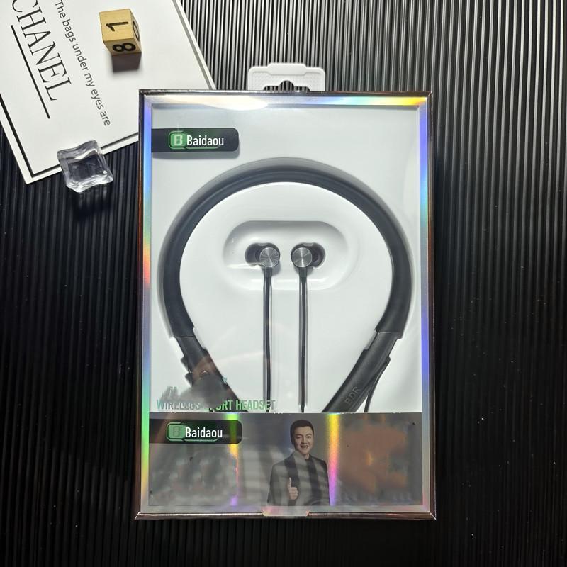 Exquisite Packaging Bluetooth Neckband Sports Earphones with Bilateral Stereo
