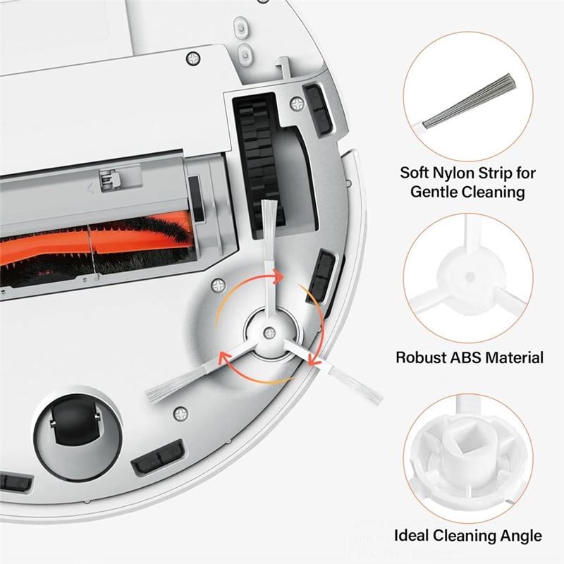 LITE-For Dreame L10s Ultra/L10 Ultra/L10s Ultra/Dreame L10S/S10/S10pro/Xiaomi X10 Vacuum Cleaner Main Side Brush Filter Parts