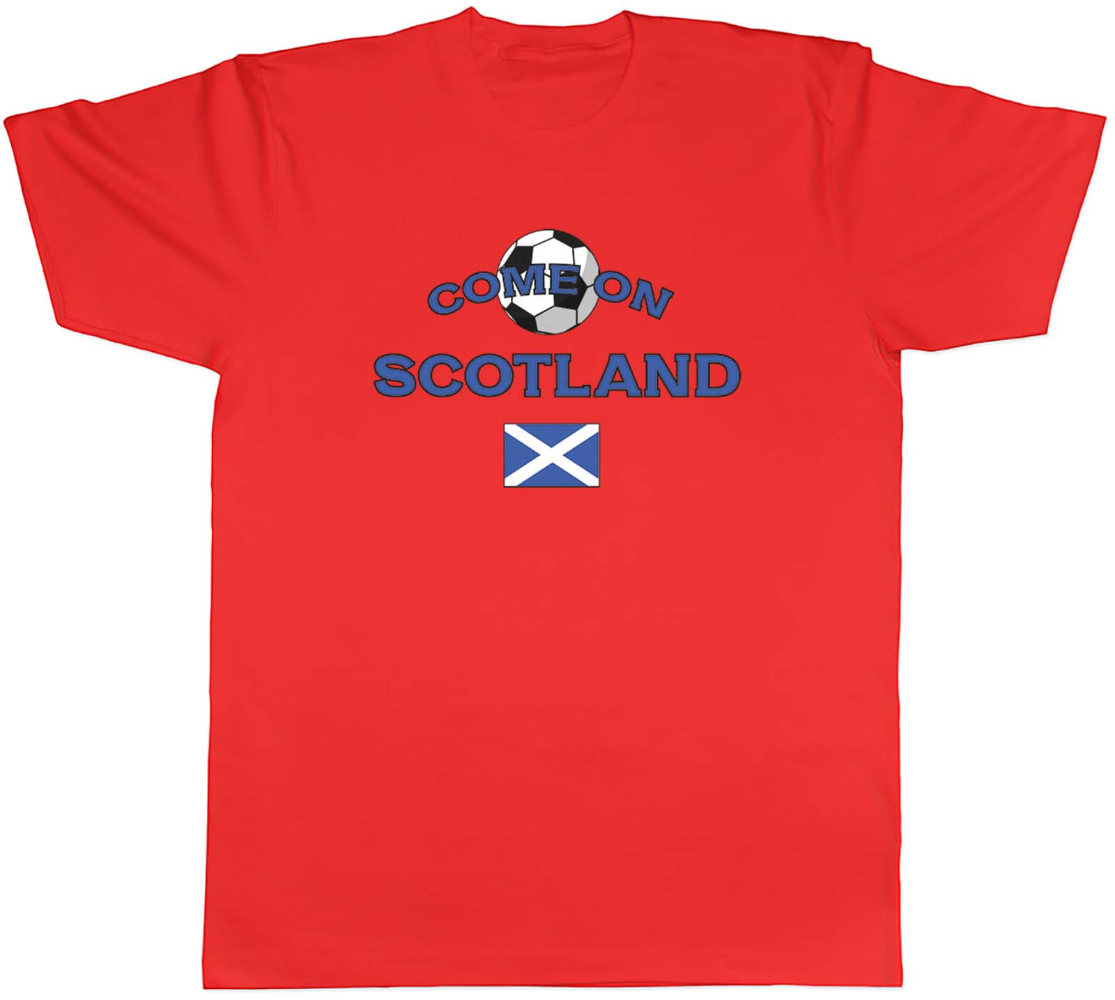 Unisexs T Shirt Scotland Football Come On Sports Unisex Tee Gift S