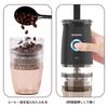 DENOKIN Cordless Coffee Grinder with Mortar and USB Adjustable Grind Size Electric/Manual 2-in-1 Porcelain, Rechargeable, Washable, (Luxury Black)