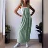 Women's Summer Fashion Striped Suspenders Dress