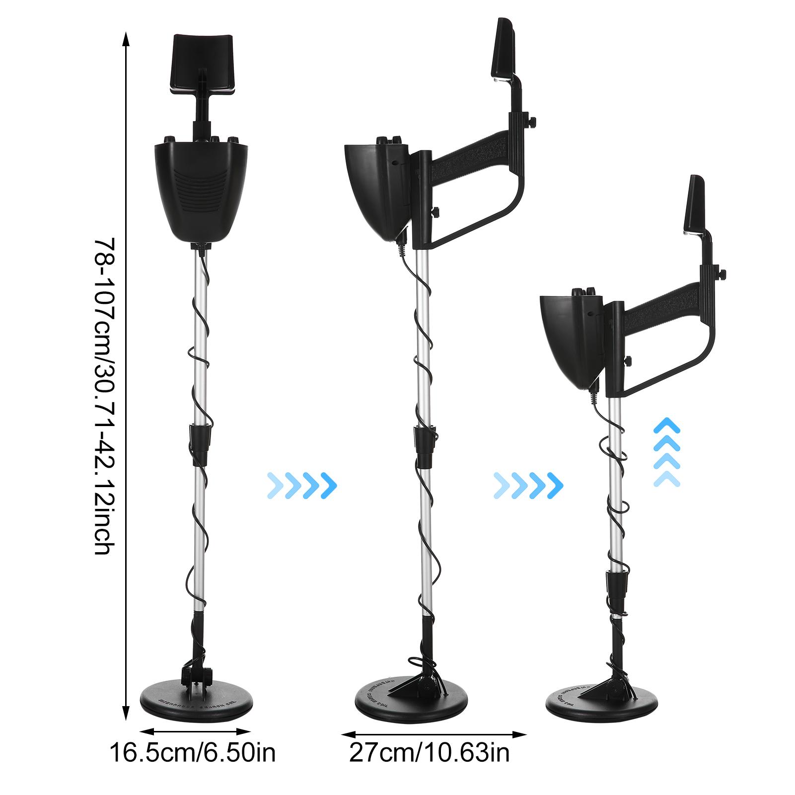 

Металлоискатель MD-4030 Профессиональный металлоискатель для взрослых и детей Подземная поисковая катушка высокая