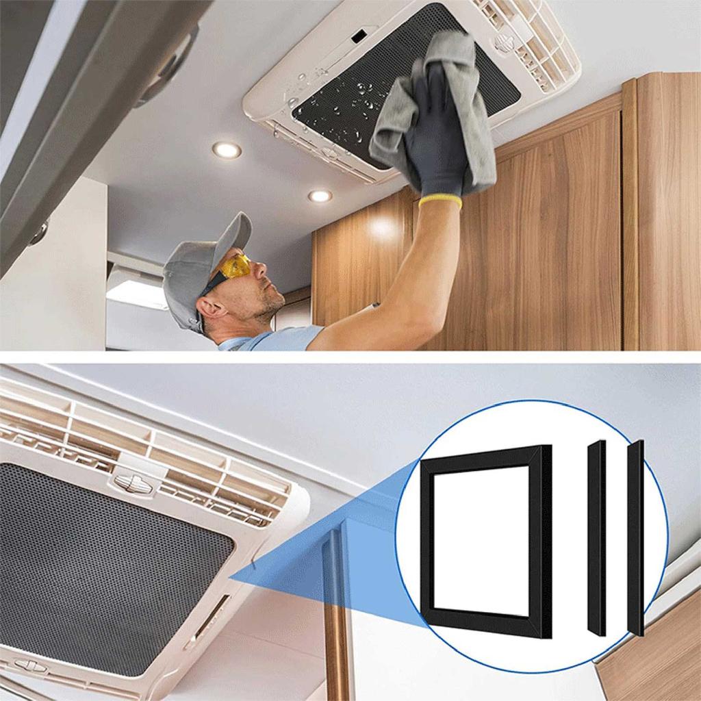 3-RV Conditioner Gasket Replacement, RV AC Gasket And Seal Kit, Leak-Proof RV A/C Seal, RV Roof Seal For Trailer, Van