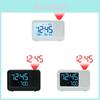 Modern Electronic Desk Clock With Night Light And 24hour Display For Office Decor