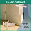 Person Small Creative Door Stopper Anti Pinch Hand Portable Door Stabilizer