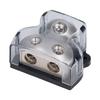Distribuitor Amplificator Audio Auto 2 Căi Bloc Distribuție Alimentare Bloc Conectare Distribuție Masă
