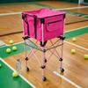 Wheeled Tennis Training Storage Cart Folding with Material