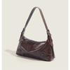 Niche Design Autumn-winter Vintage Handbag Underarm Bag Foreign Style Cross-body Bag